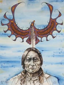 Friends United - Native Art - Canada - Halina Stopyra – Jay Bell Redbird