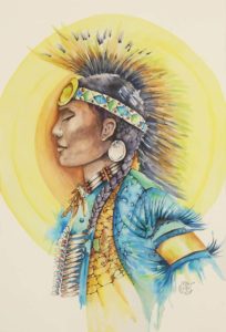 Friends United - Native Art - Canada - Halina Stopyra