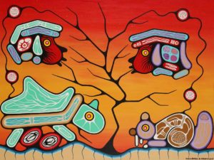 Friends United - Native Art - Canada - Brendt Hardisty