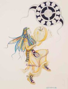 Friends United - Native Art - Canada - Mindy Eva Oulette
