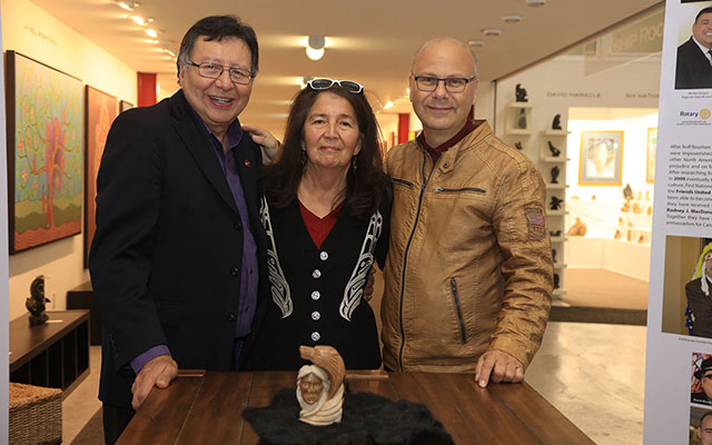 Friends United Convention Center - Cape Breton Island - Rolf Bouman, Dozay and Dan Christmas