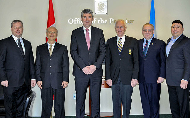 Friends United Convention Center - Cape Breton Island - Rolf Bouman - Meeting Premiers of Nova Scotia