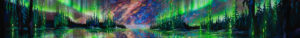 Friends United by Rolf Bouman - Native Art - Canada - Nova Scotia -Jasyn Lucas - Looking across