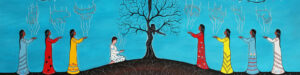 Healing our Spirits - Loretta Gould - Friends United Foundation Artist