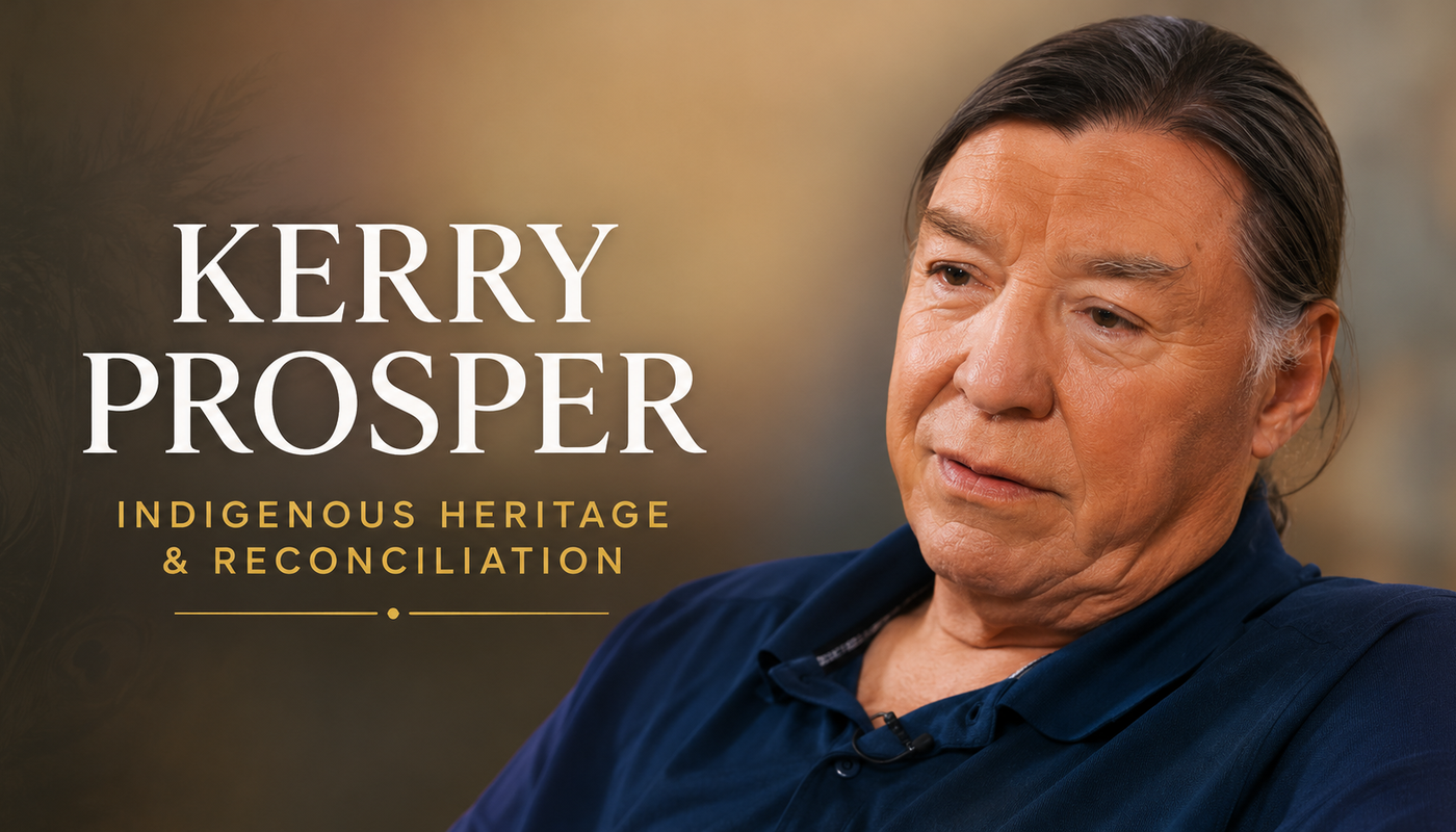 Kerry Prosper in a Friends United interview about Mi’kmaq culture, art and reconciliation in Nova Scotia