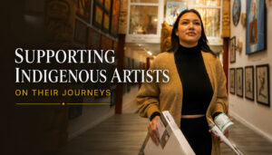 Friends United video about supporting Indigenous artists on their spiritual, artistic and entrepreneurial journeys