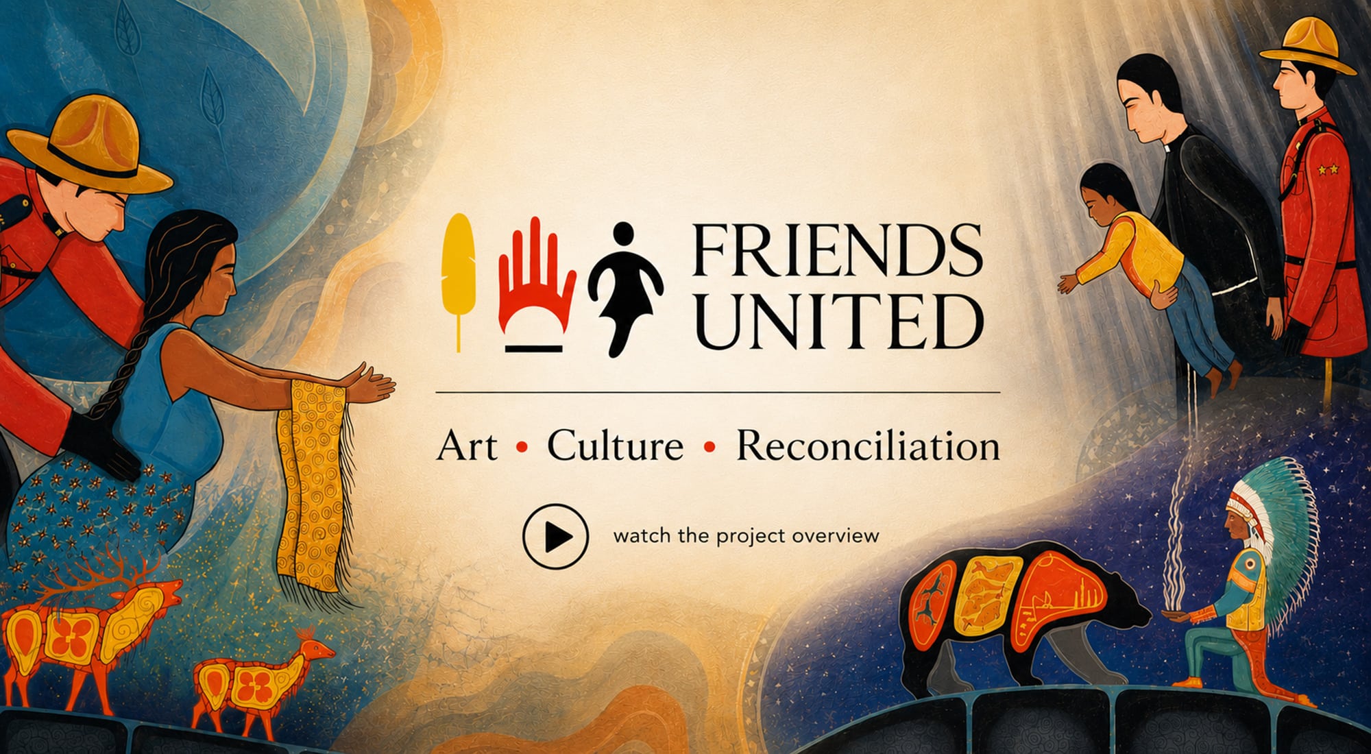 Friends United Foundation project overview video about First Nations art, culture and reconciliation