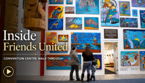 Virtual walk-through of the Friends United International Convention Centre in Cape Breton