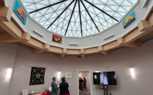 Mi’kmaq artworks donated by Friends United displayed throughout the Indigenous Women’s Shelter